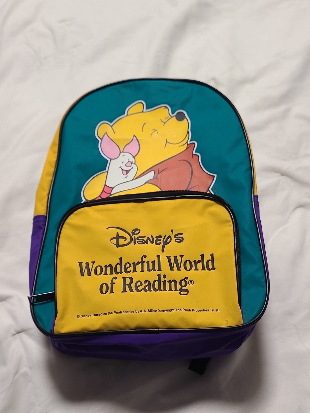 90s Disney's Wonderful World of Reading Backpack